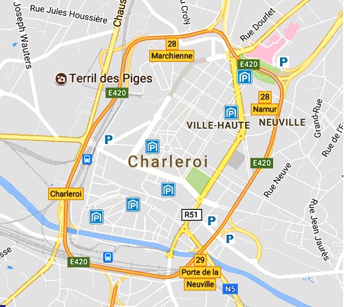 parking Charleroi