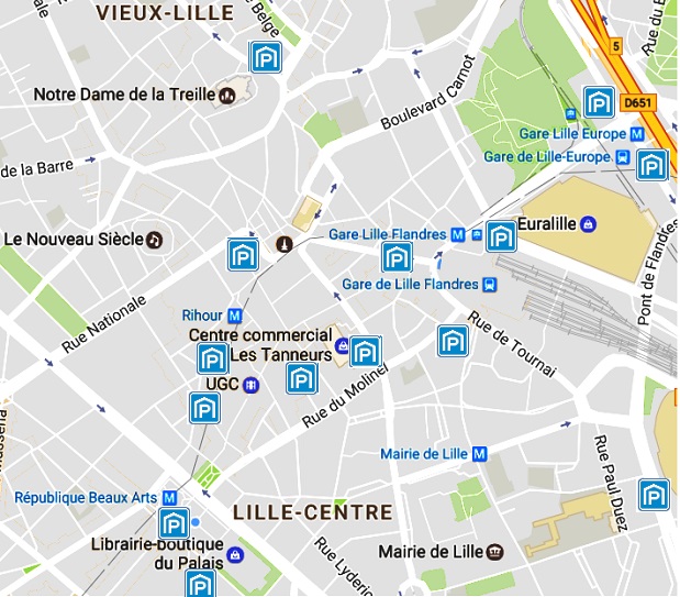 Parking Lille