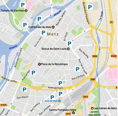 Parking Metz - Cheap Car Parking Spots - Free Advice