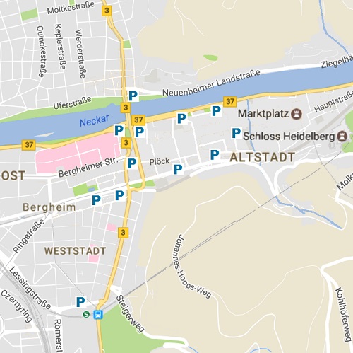 Parking Heidelberg - Cheap Car Parking Spots - Free Advice