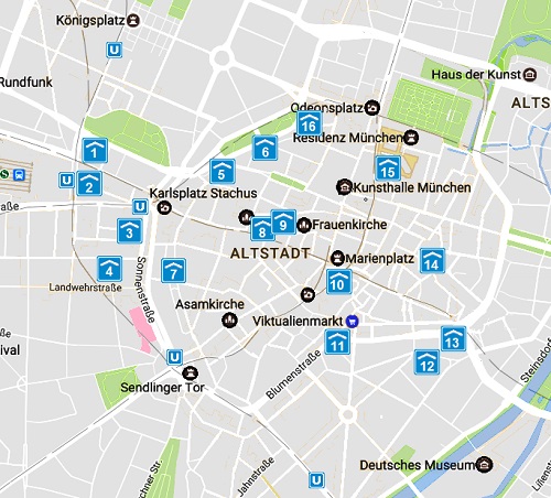 parking Munich