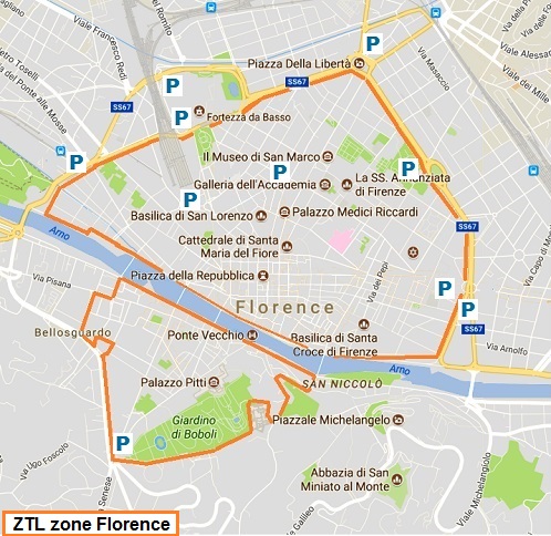 Parking Florence (Firenze) - Cheap Car Parking Spots - Free Advice