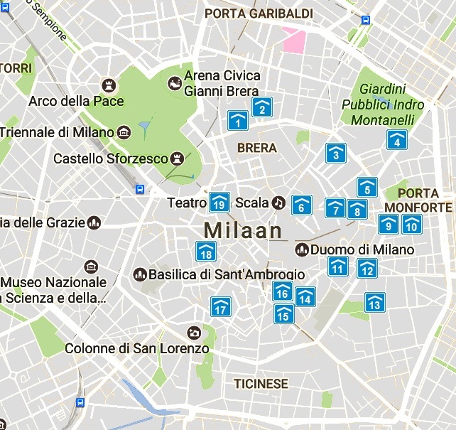 parking milan