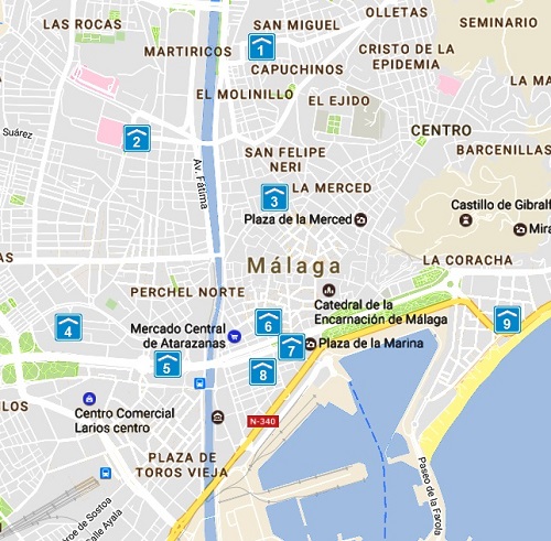 parking malaga